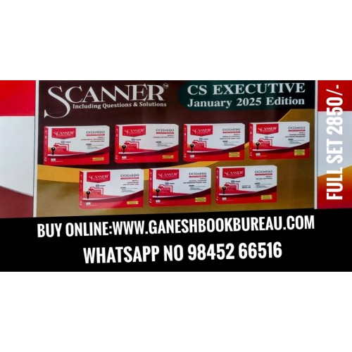 CS EXECUTIVE NEW SYLLABUS SCANNERS FULL SET ( 1TO 7) JANUARY 2025 EDITION CS EXECUTIVE NEW SYLLABUS SCANNERS FULL SET ( 1TO 7) JANUARY 2025 EDITION
