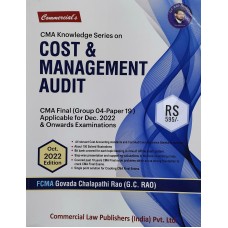 CMA FINAL -PAPER 19-COST AND MANAGEMENT AUDIT BY GC RAO