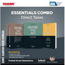 TAXMANN :INCOME TAX ACT 2025- INCOME TAX RULES 2025-DIRECT TAX READY RECKONER 2025-206- COMBO OFFER