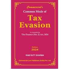 Tax Evasion -As amended by Finance(No.2) Act,2024 by Ram Dutt Sharma