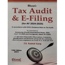 Tax Audit & E-Filing by CA Kamal Garg – 12th Edition 2024