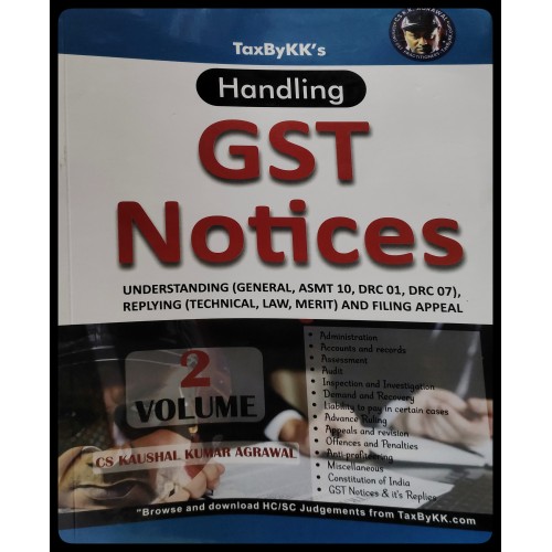 HANDILING GST NOTICES BY TAXBYKK HANDILING GST NOTICES BY TAXBYKK