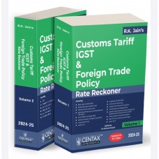 CUSTOMS TARIFF, IGST & FOREIGN TRADE POLICY RATE RECKONER -2024-25