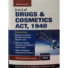 A TO Z OF DRUGS & COSMETICS ACT, 1940 LATEST UPDATED 2025