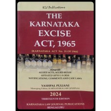 KARNATAKA EXCISE ACT, 1965 UPDATED 1-9-2024