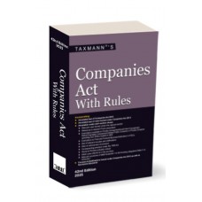 COMPANIES ACT WITH RULES -42nd POCKET EDITION  TAXMANN PUBLICATIONS 2025
