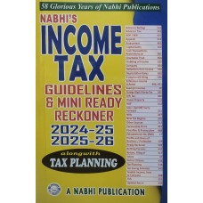 INCOME TAX READY RECKONER (MINI) NABHI PUBLICATION 2024 & 2025- AND 2025 -2026