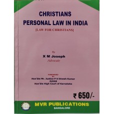 CHRISTAINS PERSONAL LAW IN INDIA ( LAW FOR CHRISTIANS )