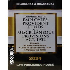 EPF COMMENTARY BOOKS BY KHARBANDA & KBARBANDA-2024