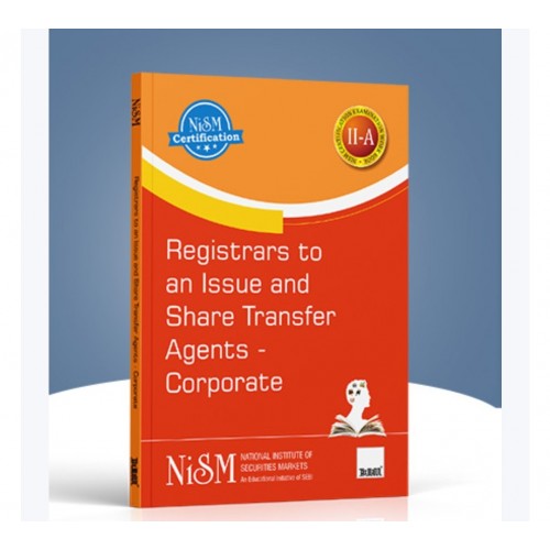 Registrars to an Issue and Share Transfer Agents – Corporate-NISM BOOK- TAXMAN PUBLICATION Registrars to an Issue and Share Transfer Agents – Corporate-NISM BOOK- TAXMAN PUBLICATION