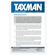 TAXMAN- WEEKLY PRINT JOURNAL 2025 