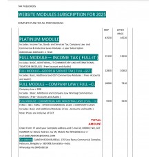 ONLINE JOURNALS FOR CHARTERED ACCOUNTANTS / COMPANY SECRETARIES / FINANCE PROFESSIONALS FOR 2025