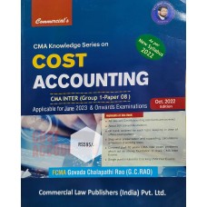 CMA INTER-PAPER 8- COST ACCOUNTING BY GC RAO