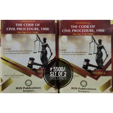 CODE OF CIVIL PROCEDURES, 1908 ( ACT NO. v of 1908 )  Commentary by Prof.V. Narayana Swamy -High Court Advocate