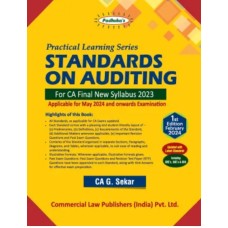 STANDARDS ON AUDITING CA FINAL NEW SYLLABUS -2024 BY CA G SEKAR