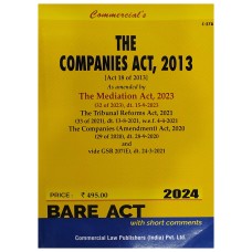 COMPANIES ACT -BARE ACT COMMERCIAL -2024