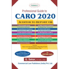 CARO 2020 PROFESSIONAL BOOK BY G SEKAR 2025