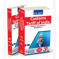 CUSTOMS TARIFF-R K JAIN -80TH EDITION FINANCE BILL 2024
