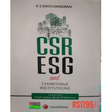 CSR ESG AND CHARITABLE INSTITUTIONS BY K S RAVICHANDRAN