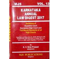 KARNATAKA ANNUAL LAW DIGEST 2017