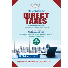 G SEKAR-DIRECT TAX READY RECKONER 2025 UPDATED FINANCE ACT 2025
