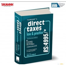 TAXMANN DIRECT TAX LAW AND PRACTICE -FINANCE ACT 2025 PROFESSIONAL EDITION BY VINOD K SINGHANIA (DTLP)