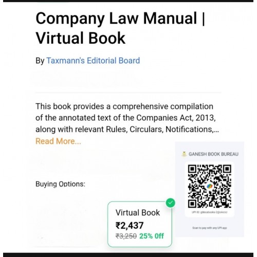 COMPANY LAW MANUAL | VIRTUAL BOOK COMPANY LAW MANUAL | VIRTUAL BOOK