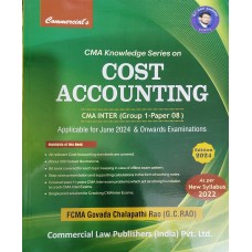 CMA INTER- PAPER 8- COST ACCOUNTING BY GC RAO FOR JUNE 2024 & ONWARDS 