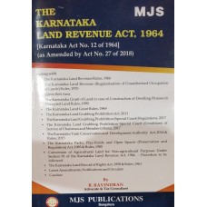 KARNATAKA LAND REVENUE ACT, 1964 ( KARNATKA ACT NO.12 OF 1964) ( AS AMENDED B ACT NO.27 OF 2018) BY B RAVINDRAN