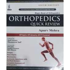 ORTHOPEDICS QUICK REVIEW  BY APURV MEHRA