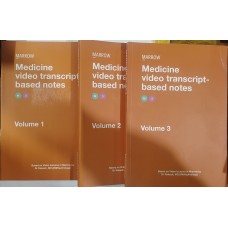 MEDICINE VIDEO TRANSCRIPT-BASED NOTES IN 3 VOLUMES BY MARROW-DR.RAKESH MD