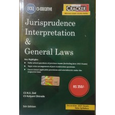 JURISPRUDENCE INTERPRETATION & GENERAL LAWS- CRACKER-TAXMANN- NOVEMBER EXAM 2021