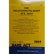BARE ACT-THE TELECOMMUNICATION ACT, 2023 -