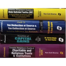 COMBO:- CHARITABLE AND RELIGIOUS TRUSTA & INSTITUTIONS / CAPITAL GAINS / TDS / HUF