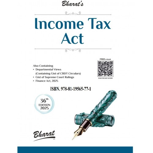INCOME TAX ACT 2025 BHARAT PUBLICATION INCOME TAX ACT 2025 BHARAT PUBLICATION