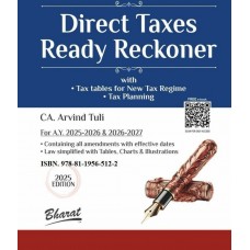 DIRECT TAX READY RECKONER BHARAT PUBLICATION -FINANCE ACT 2025