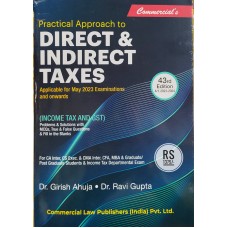 PRACTICAL APPROACH TO DIRECT AND INDIRECT TAXES  FOR MAY 2023 EXAMS 