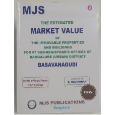 MARKET VALUE OF PROPERTIES AND BUILDIGS-SUB REGISTARS OFFICE BASAVANAGUDI  AREAS -WITH EFFECT FORM 03-11-2022
