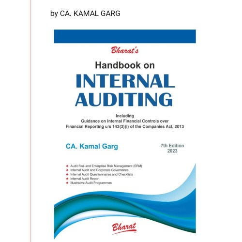 INTERNAL AUDITING -KAMAL GARG -BHARAT PUBLICATION 2023 INTERNAL AUDITING -KAMAL GARG -BHARAT PUBLICATION 2023