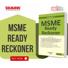 MSME READY RECKONER- As Amended By Finance Act, 2023-Taxmann publications