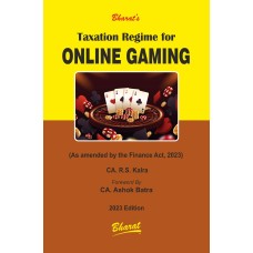 Taxation Regime for ONLINE GAMING by CA. R.S. Kalra- As amended by the Finance Act, 2023