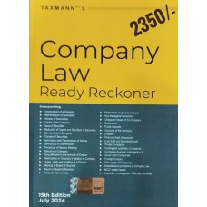 COMPANY LAW READY RECKONER-2024TAXMANN PUBLICATIONS 15th edition