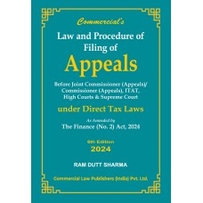 APPEALS-FOR DIRECT TAX-ITAT-HIGHCOURT-SUPREMENTCOURT-BEFORE JOINT COMMISSIONER (APPEALS) Commissioner (appeals) under Direct tax -As Amended by Finance (No.2) Act 2024 by Ram Dutt Shrma