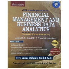 CMA PAPER 11- FINANCIAL MANAGEMENT AND BUSINESS DATA ANALYTICS BY GC RAO 