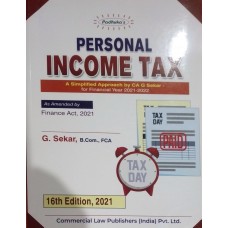 PERSONAL INCOME TAX BY G SEKHAR